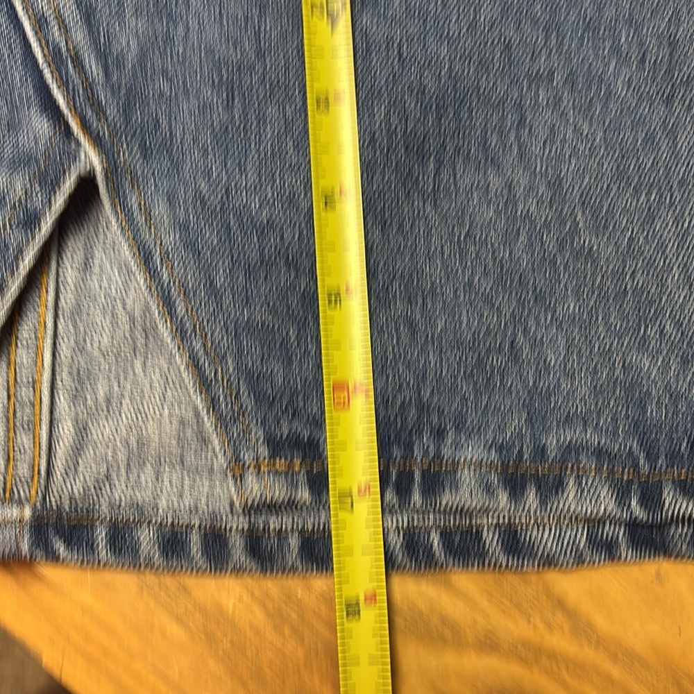 H&M Distressed Denim Skirt - Picture 5 of 6